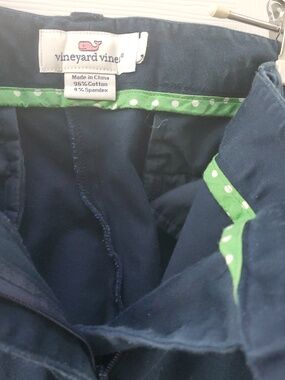 Vineyard Vines Navy Cropped Women's Pants